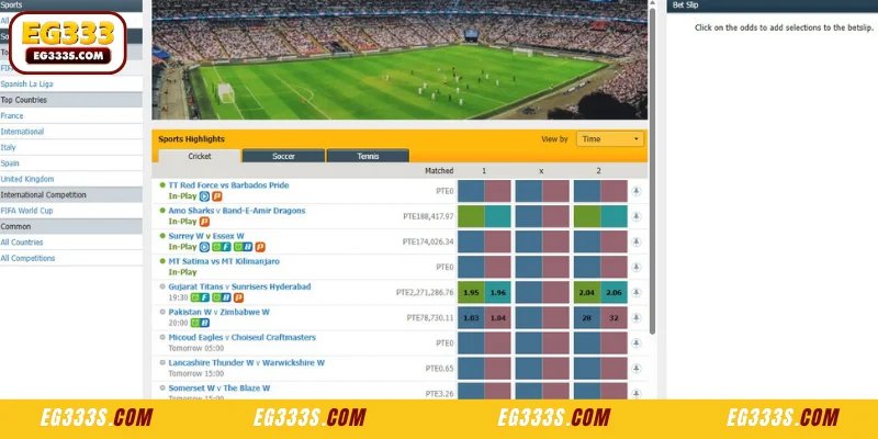 Advantages 9Wickets Sports At EG333