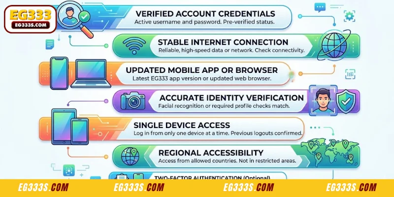 EG333 Login Rules