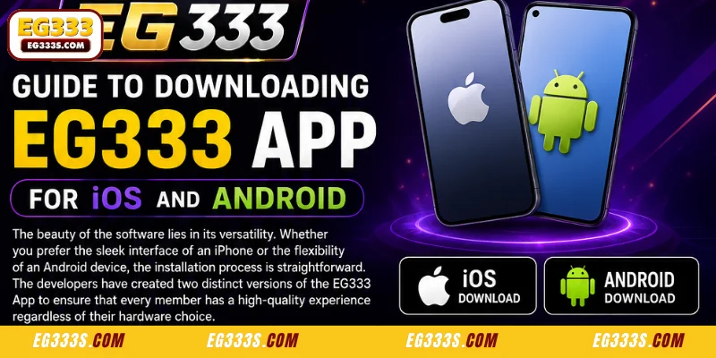How to download the EG333 app for iOS and Android