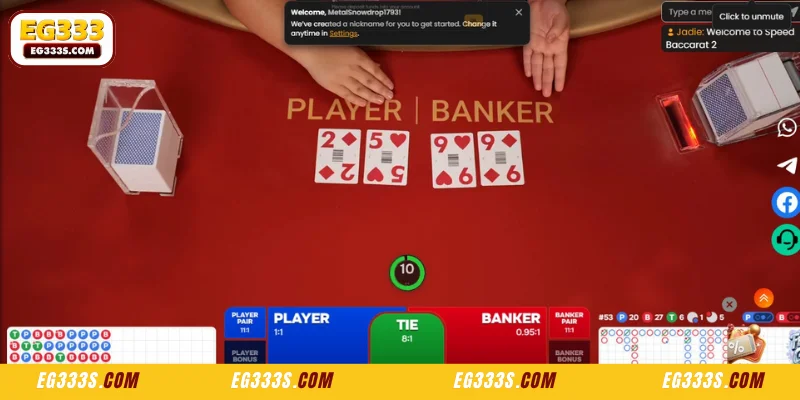 Introduction Speed Baccarat