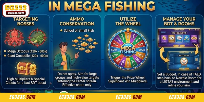 Strategies for winning big in Mega Fishing