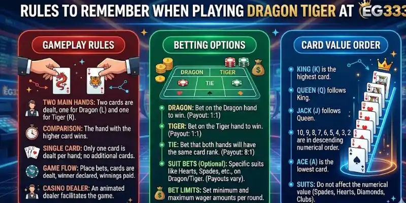 The Appeal of Dragon Tiger to EG333 Players